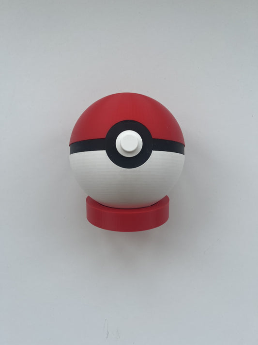 Tirelire - Pokéball avec socle magnétique