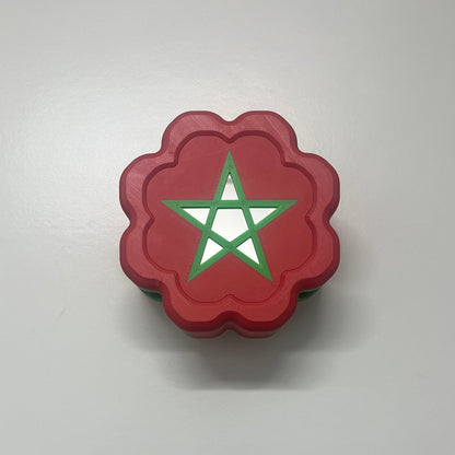 Coffret de 12 dessous de verre – Effet Zellige (MOROCCO EDITION)